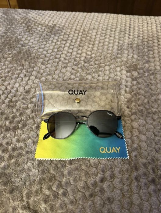 Ochelari de soare Quay Australia - Talk Circles - NOI & Polarizați (Unisex)