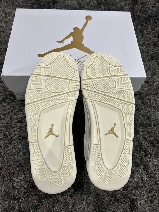#NOU# Nike Air Jordan 4 Retro Metalic Gold - Verificare Colet -