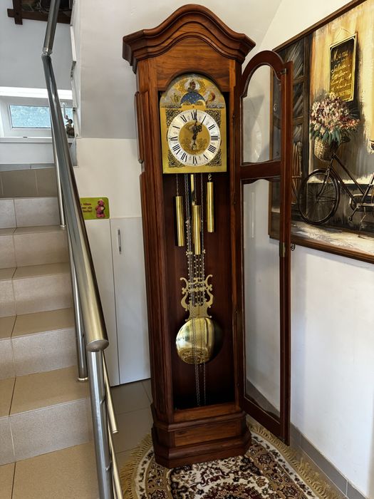 Ceas Pendul//Podea//InterClock//Westminster//PicturaCadran//FazeleLunii//FullSticla