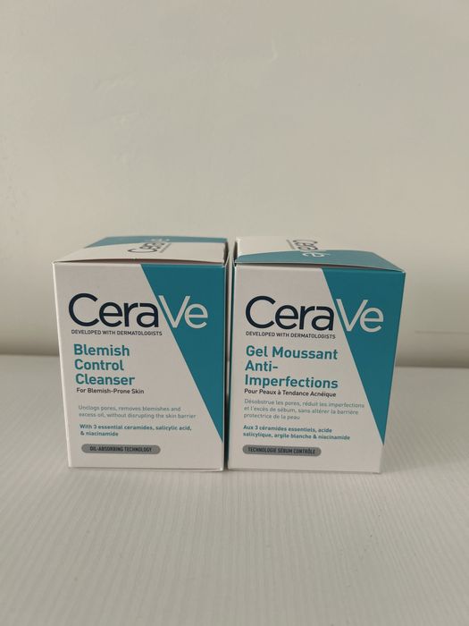 Cerave gel moussant anti inperfections/blemish control cleanser