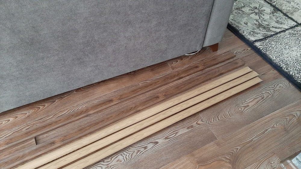 Плинтус напольный с кабель каналом