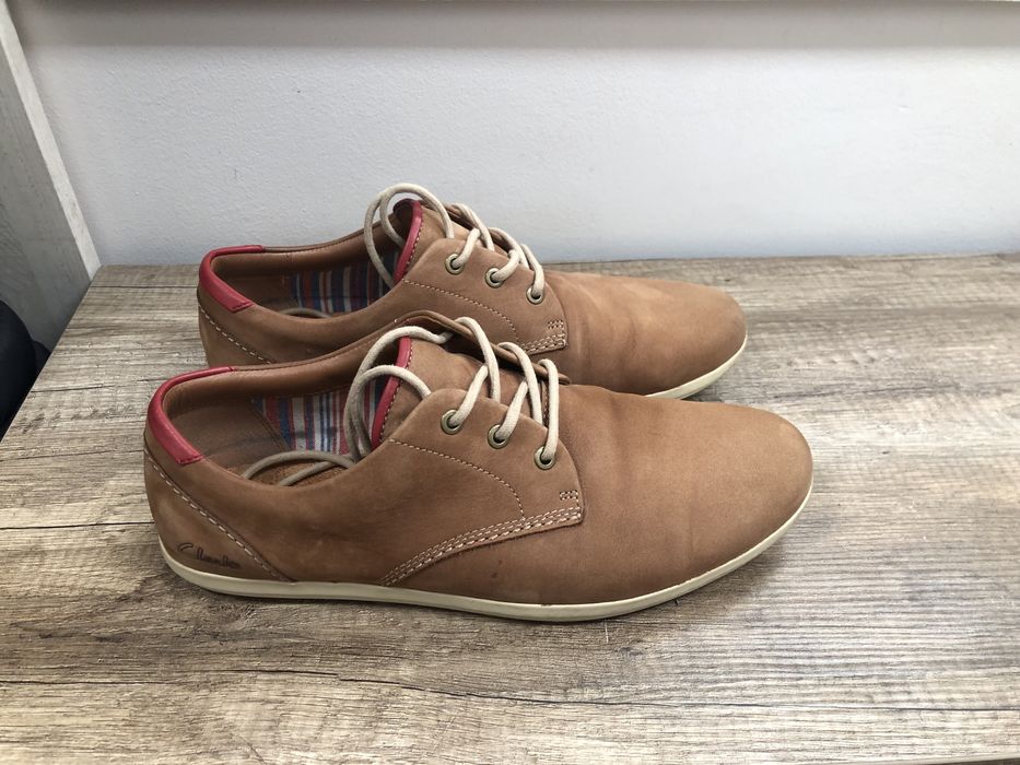 Обувки от естествен набук Clarks, номер 43
