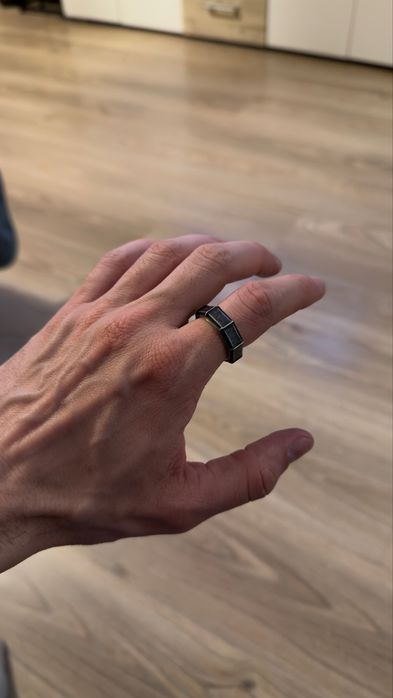 Сиво-черен пръстен Pearce Torque