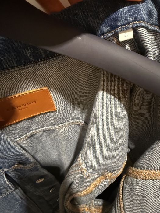 Jacheta denim Sandro noua nepurtata L/M