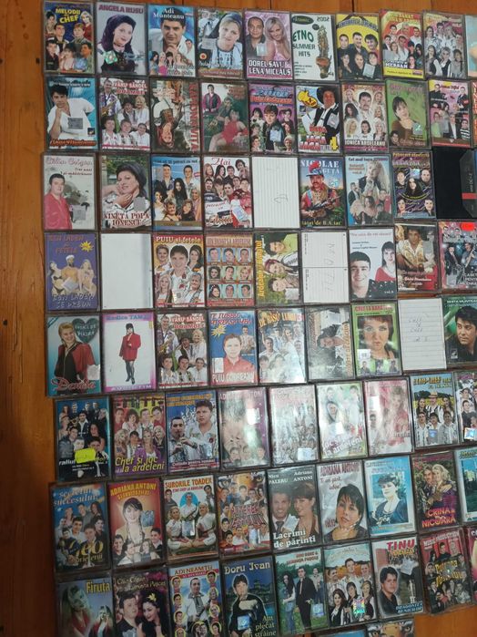 146 Casete audio  muzica lăutărească,MANELE,usoara, vechi