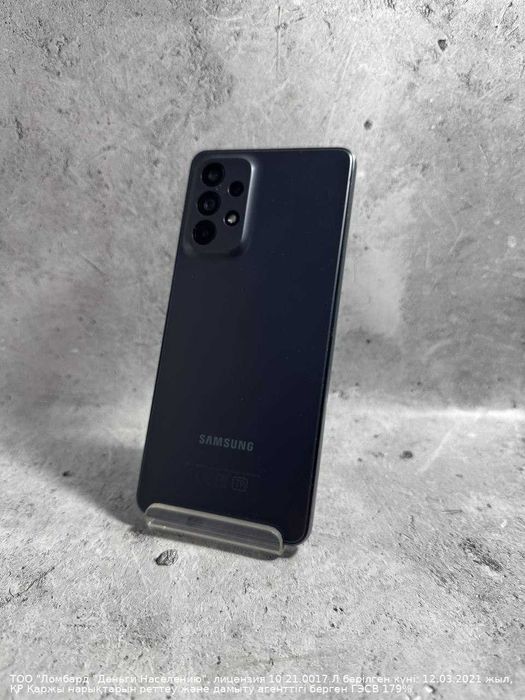Смартфон Samsung Galaxy A73 128гб Букетова 53 лот 970142