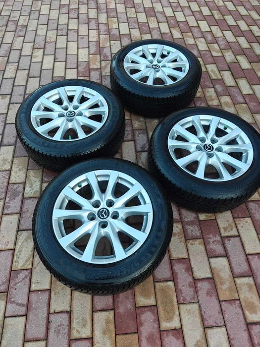 jante 17 duster kadjar mazda 6  5x114,3 cauciucuri m+s 215/55/17 2023
