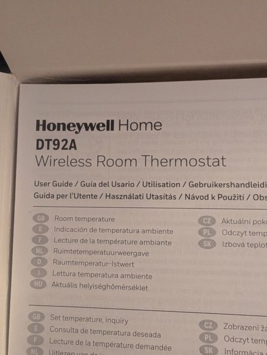 Termostat Honeywell DT92A