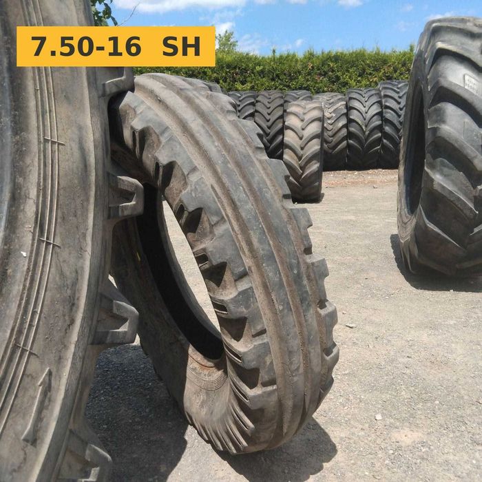 Cauciucuri 7.50-16 Continental AS Front Anvelope Tractor Directie SH GARANTIE Factura U650 U445 Fata