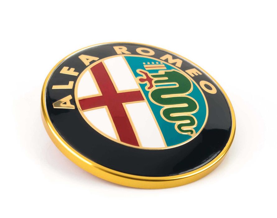 Емблема Alfa Romeo за всички автомобили произведени преди 2003 година