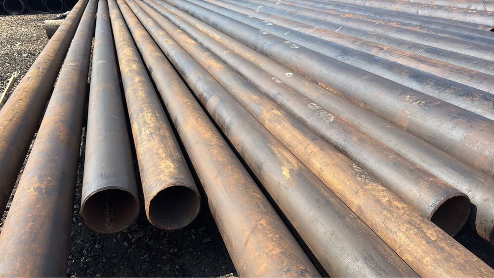 Vand teava metalica trasa si sudata de subtraversari si foraje