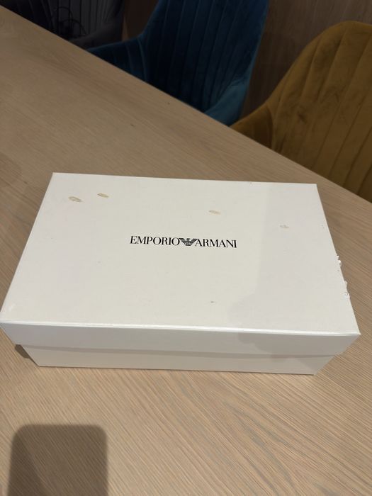 Emporio Armani черни маратонки размер 45