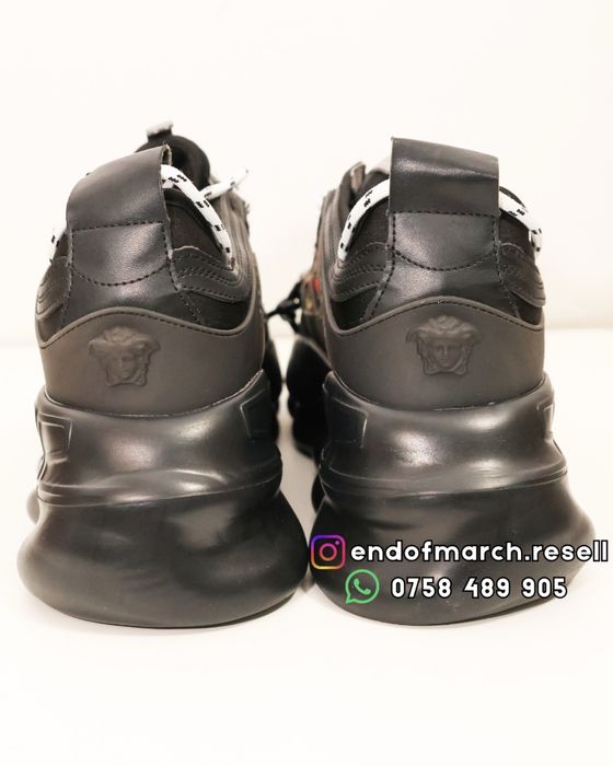 Versace Chain Reaction Negru Roșu Galben