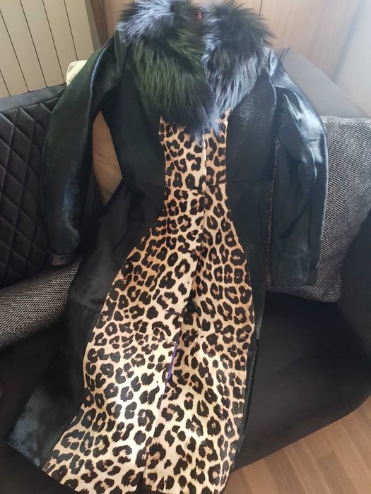 Палто 100 процента пони и лисица