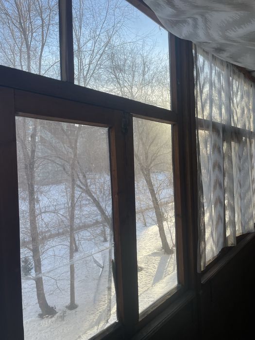 Продам окна с болкона деревянные