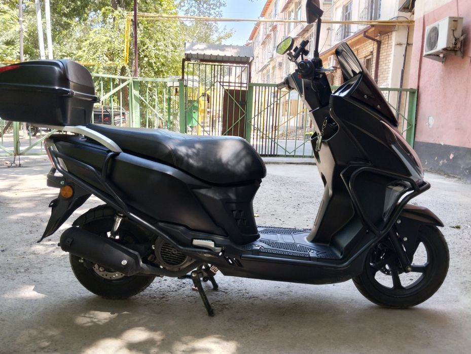 скутер tiger red line