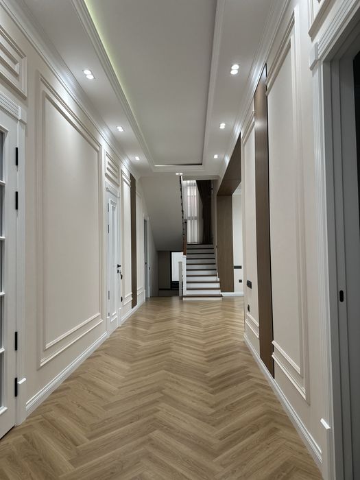 Новый Дом. 350кв.Yangi Xovli 40 letda. 3,5 sotih. 8 hona.