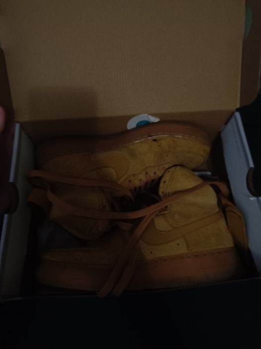 Nike Air Force 1 High LE (GS) – Wheat/Light Brown – mărimea 40