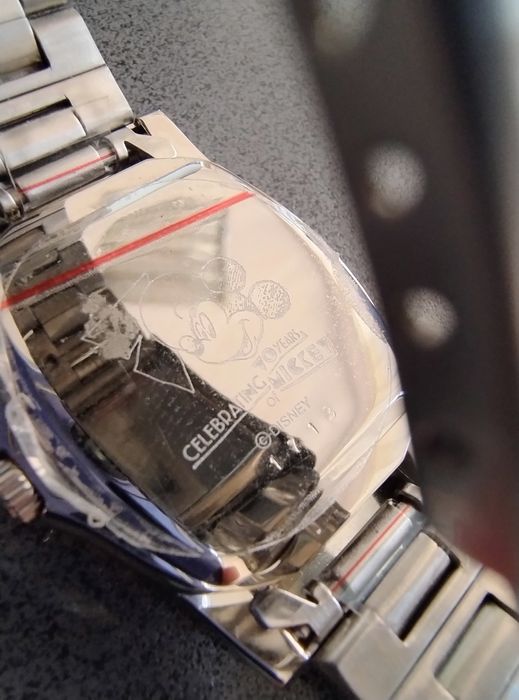 Mickey Mouse celebrating