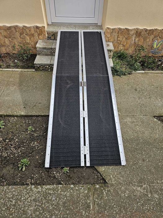 Rampa pliabila pentru scaune cu rotile Worhan 215cm