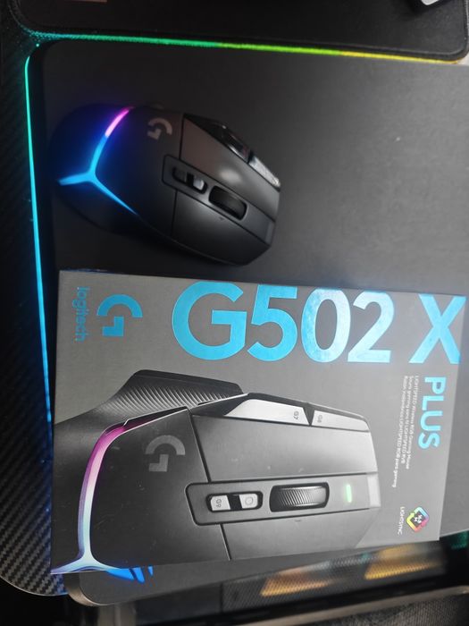 Logitech g 502 x plus безжична мишка