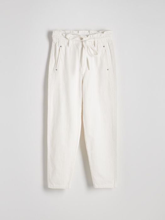 2 чифта дънки Reserved, модел Paperbag, размер 38