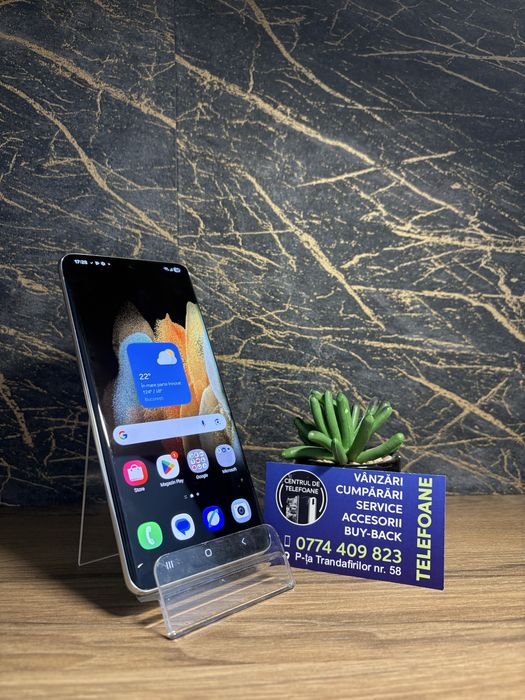 Samsung Galaxy S21 Ultra/256 GB/Garantie 2Ani Centrul de Telefoane/Rate