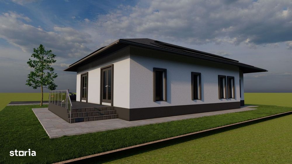 Vila Balotesti, padure,'la rosu',bransata la utilitati 99000 euro