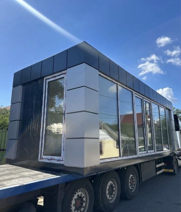 Vand container birou fast food cu riflaje