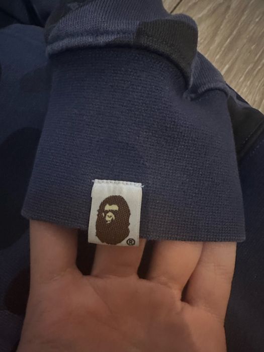 Hanorac bape allbastru