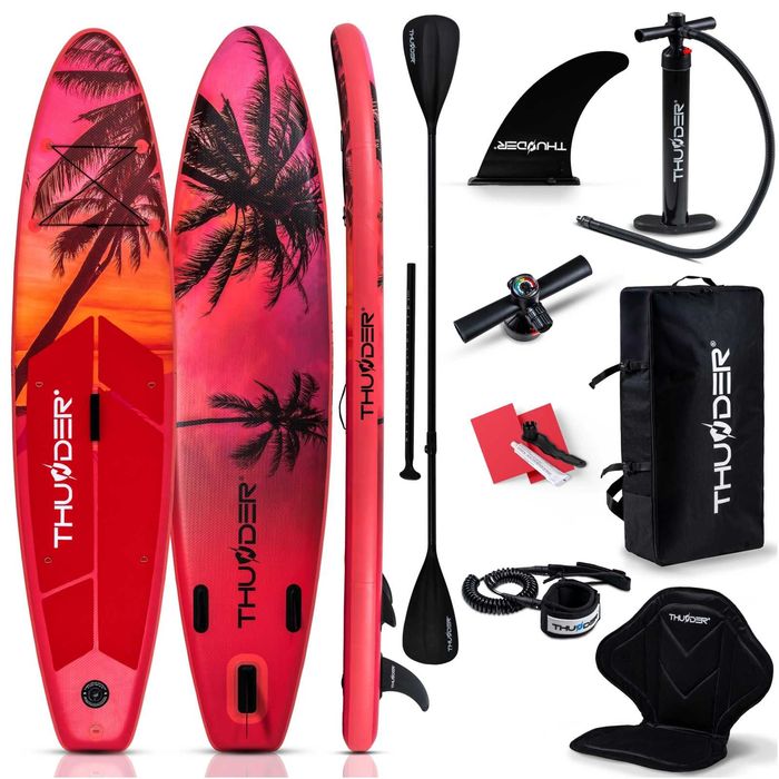 Placa Stand Up Paddle ISLE 320 cm + Scaun Caiac Noua, Sigilata Set Complet