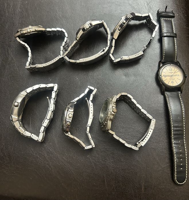 Vand colectie de ceasuri King quartz , Fossil, Yonger & Bresson Chronographe, Breil , Sector