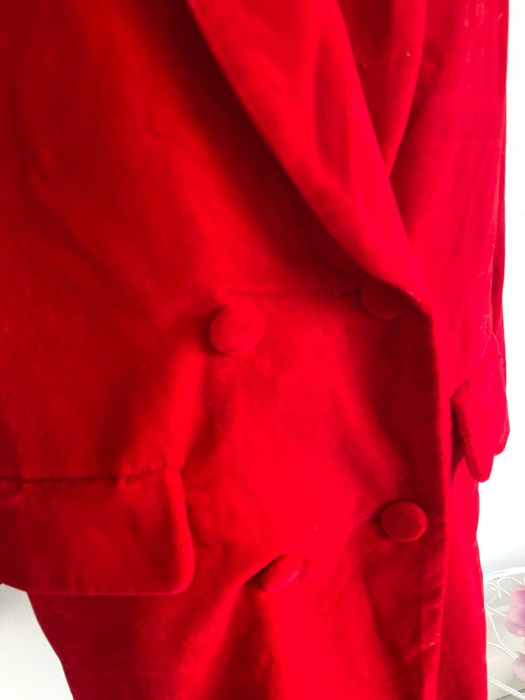 Sacou rosu intens ZARA