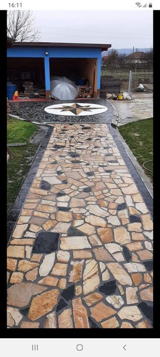 Pavaj din piatra 100 la 100 rezistenta
