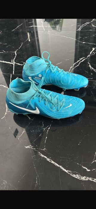 Ghete de fotbal nike acc albastre