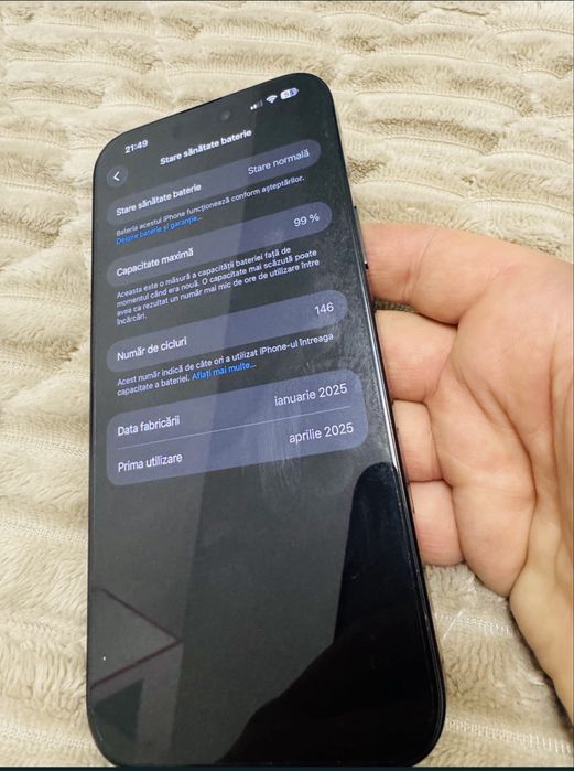 Iphone 16 Pro max 256 GB ( Ideal)