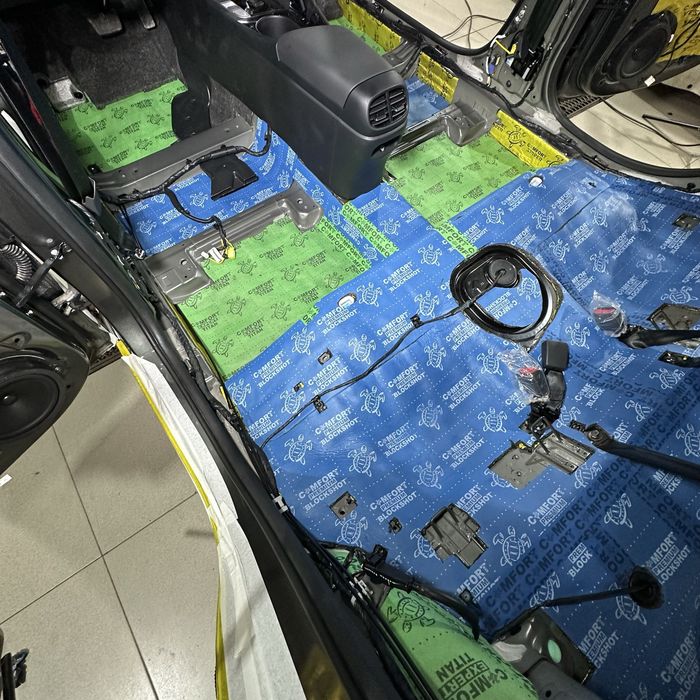 Шумозоляция авто