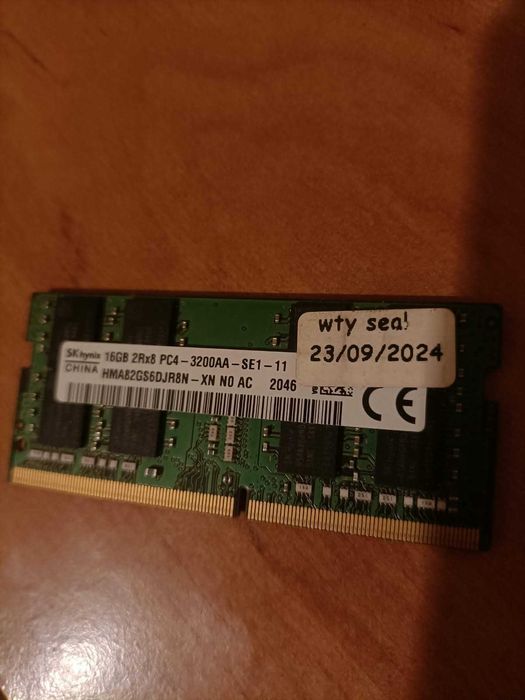 Memorie RAM laptop SODIMM SK Hynix 16GB DDR4 3200MHz