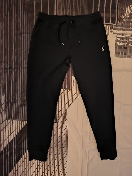 Polo Ralph Lauren Долнище анцуг  Черен Regular Fit М размер