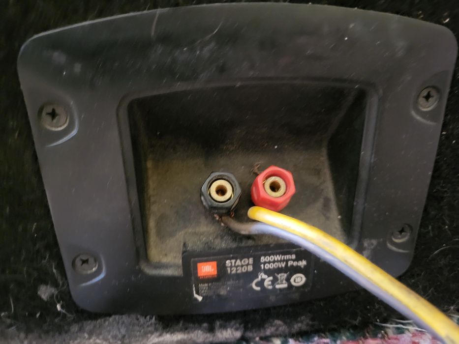 Сабуфер JBL STAGE 1220B + моноблок