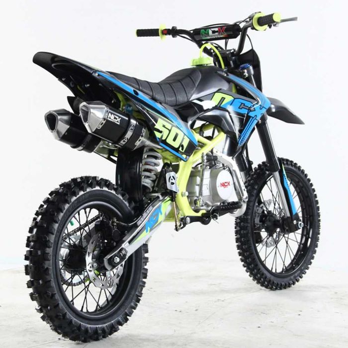 Motocicleta cross NCX Vyper25 17/14" 125cc 4T benzina negru/verde/fluo