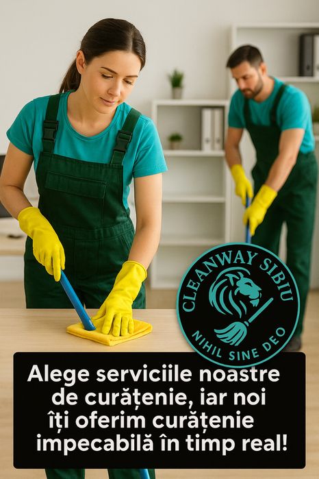 Servicii curatenie profesionala!