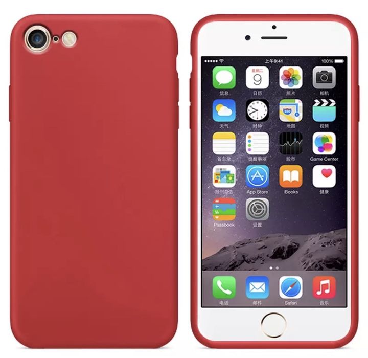 Husa G CASE Alcantara Silicon Interior Catifea Iphone 7 8 SE PLUS 16E 17E