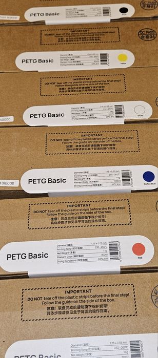 PETG Филамент Bambu lab 3d print refill Пластик бамбу лаб 3д печать