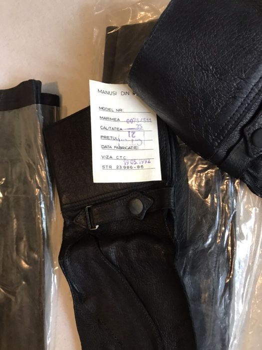 Manusi piele militare tanchist parasutist