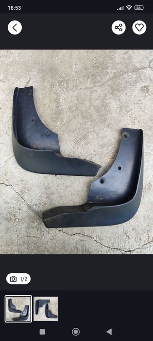 Брызговики Рено Дастер