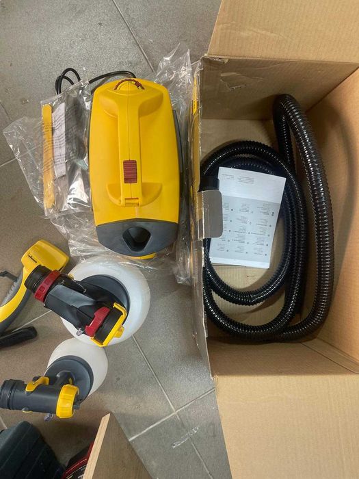 Aparat de vopsit si zugravit Wagner W690, 200 W, 800/1800 ml, debit vopsea 400 ml/min, furtun 3.5 m