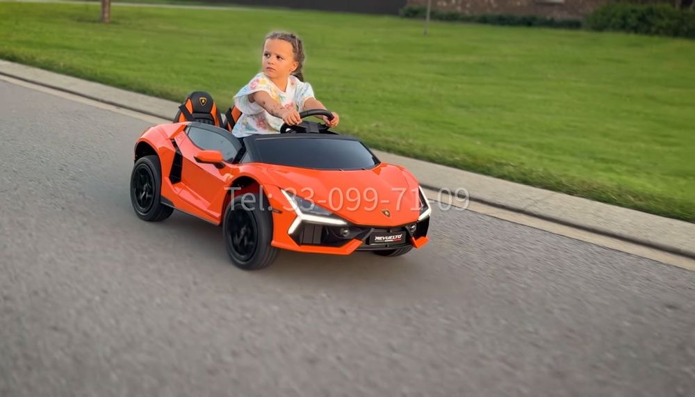 Детский электромобиль Lamborghini Revuelto 24V, 2х местный, до 10 лет