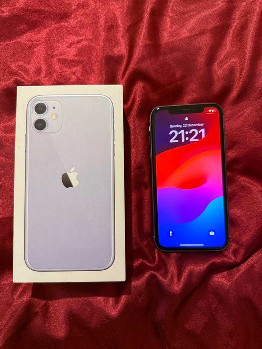 iPhone 11 с кутия и калъфи