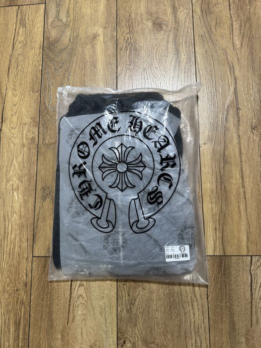 Chrome Hearts Horseshoe Floral Cross Sleeve Zip Up Hoodie